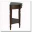 Console demi-lune avec tiroir et tablette-1184890986