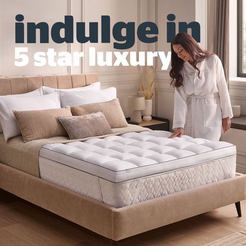 Silentnight Hotel Collection Supreme Mattress Topper 10cm, Super King (6')