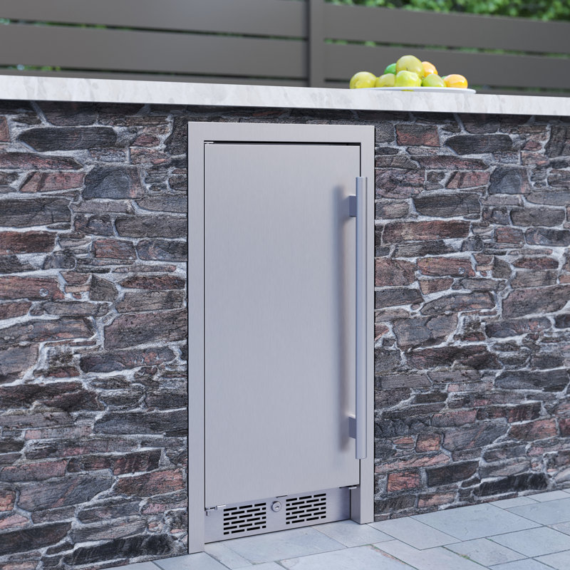 Avallon 3.35 Cubic Feet Convertible Mini Fridge, Left