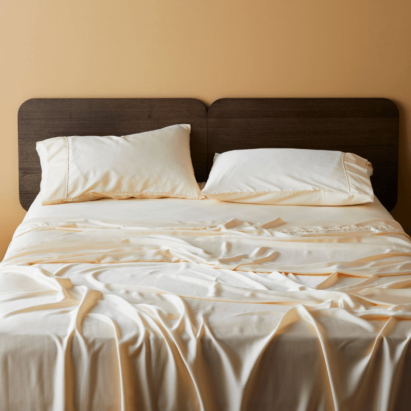 Signature Sateen Pillowcase, King Pillowcase + Pillowcases 2 King, Butter