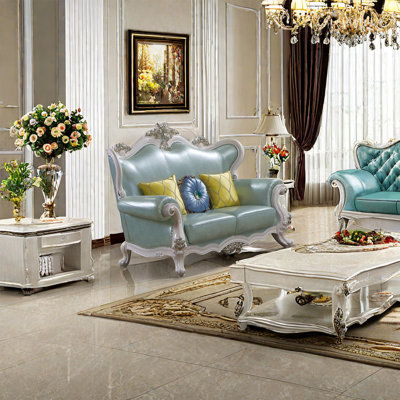 European Light Luxury Leisure Sofa 70.8'' Upholstered Loveseat