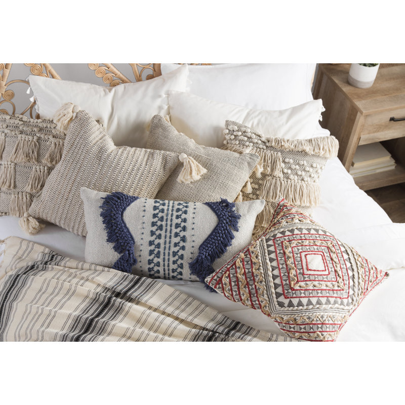 Handira Moroccan 100% Cotton Throw Pillow