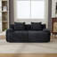 Causeuse de canapé moderne et modulaire, nuage confortable capitonné 2 places avec 2 coussins, canapé de conversion désossé-916186357