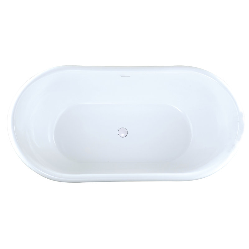 Georgetown 70'' L Air Bathtub, Matte White