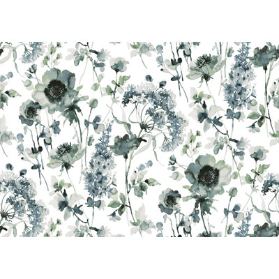 Superfresco Easy Watercolour Floral Print To Order Mural