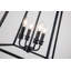Luminaire suspendu géométrique 4 lumières Emperador-859576588