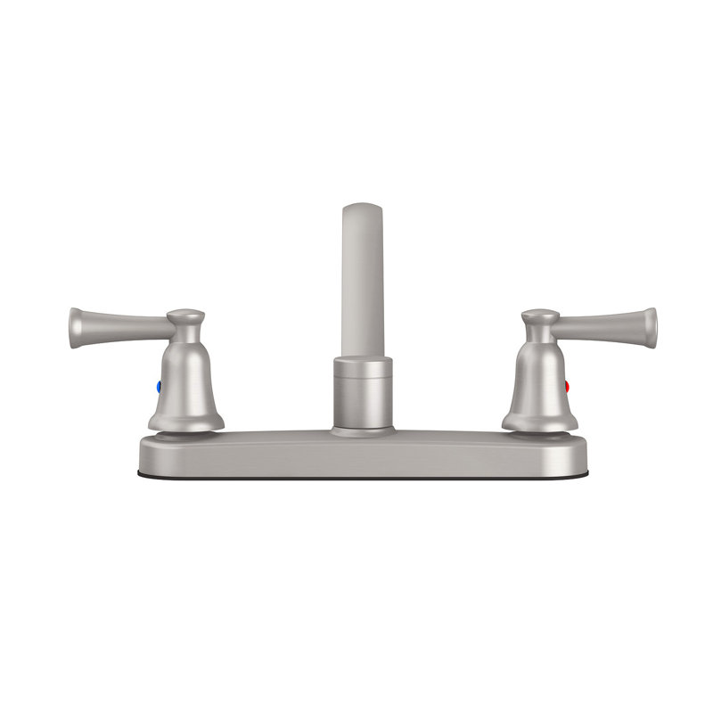 2-handle Bathroom Faucet, Brushed Nickel