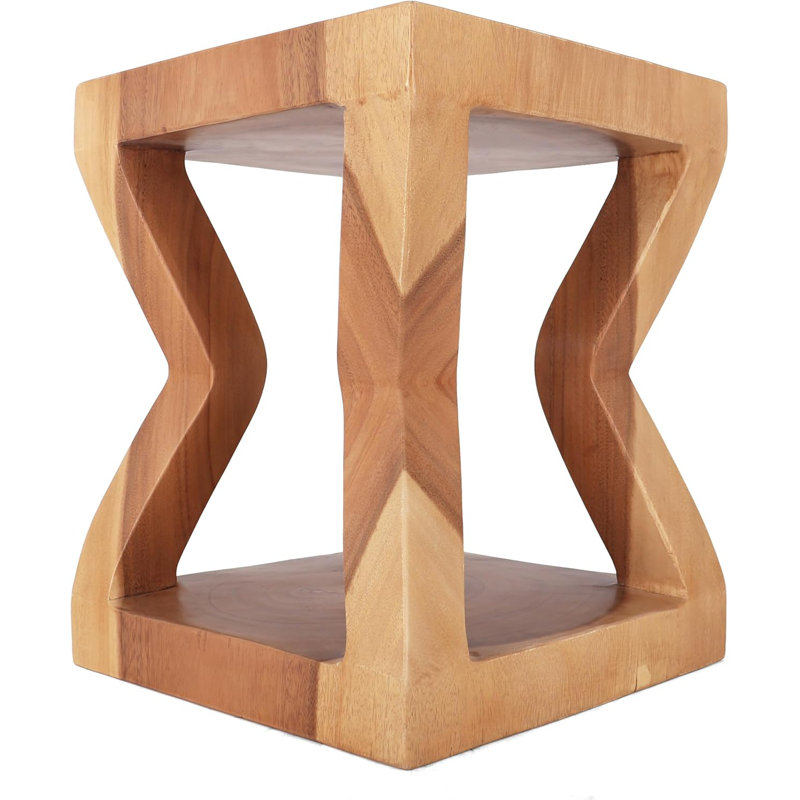 Table de bout en bois - Table d'appoint en bois unique - Table d'appoint Mid Century - Table d'appoint en bois Saur - Petite table d'appoint - Table d'appoint moderne Mid Century