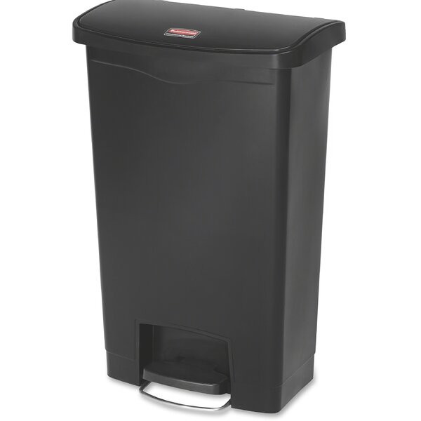Rubbermaid Commercial Products Slim Jim 13 Gallon Step On Trash Can ...