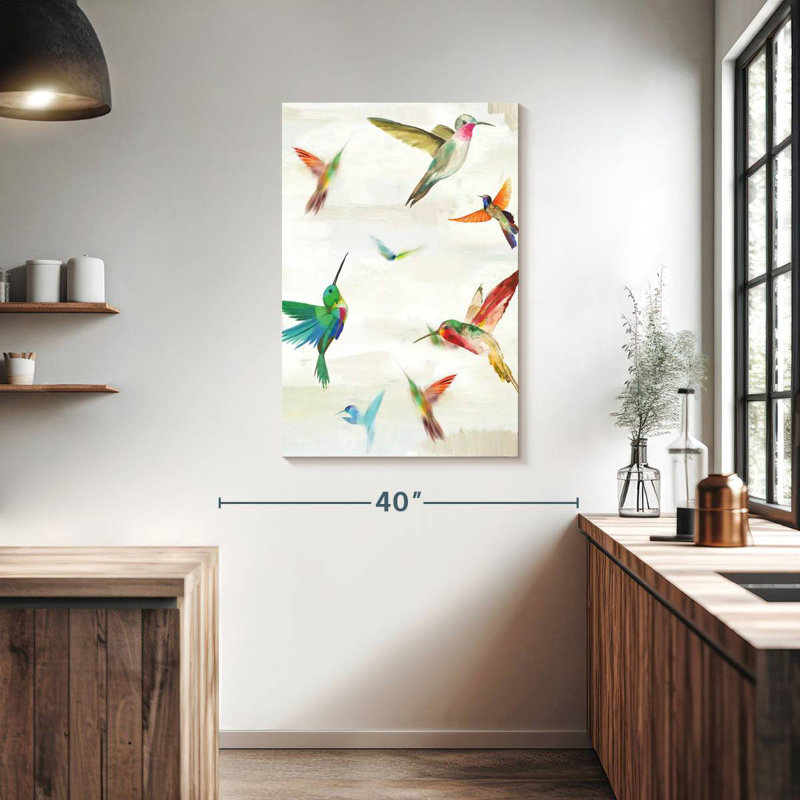 Brampt Humming I, 39" H x 26" W