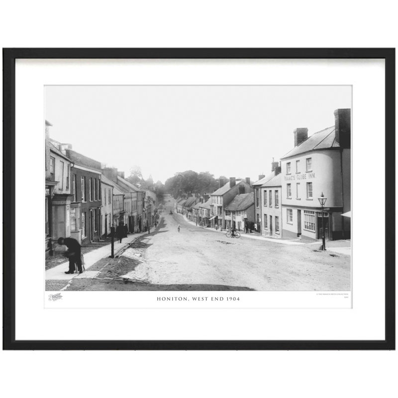 Honiton, West End 1904 - Single Picture Frame Print, 45cm H x 60cm W x 2.3cm D