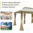 Jenifer Steel Patio Gazebo