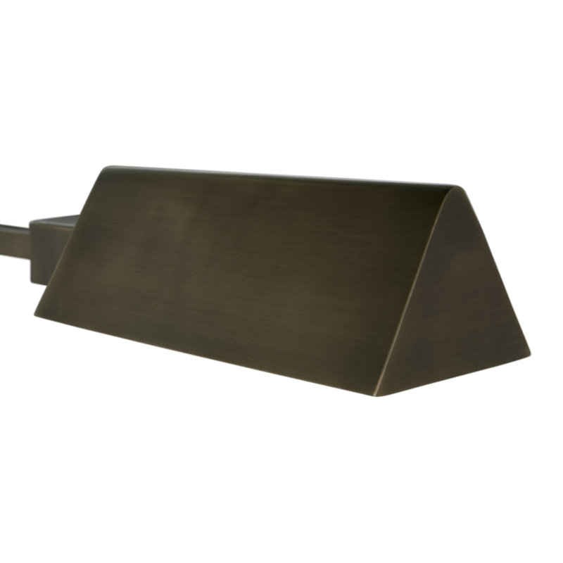 Tahlis Mountain Bronze Leather Reading Light - 52.25 In. H