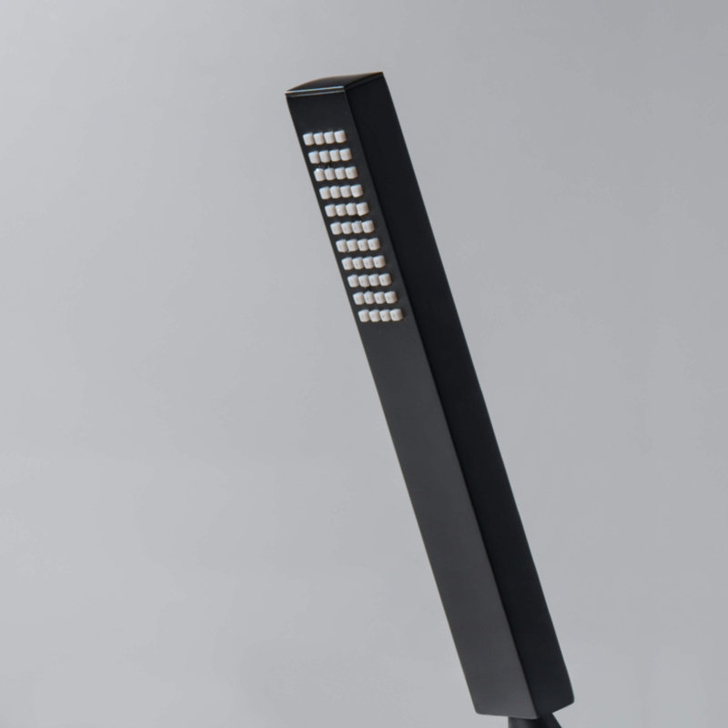 Full/Standard Handheld Shower Head 1.75 GPM GPM, Matte Black