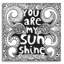 «Sunshine» par Hello Angel, art mural en verre acrylique-1749845035