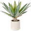 53cm Faux Plant in Cement Pot