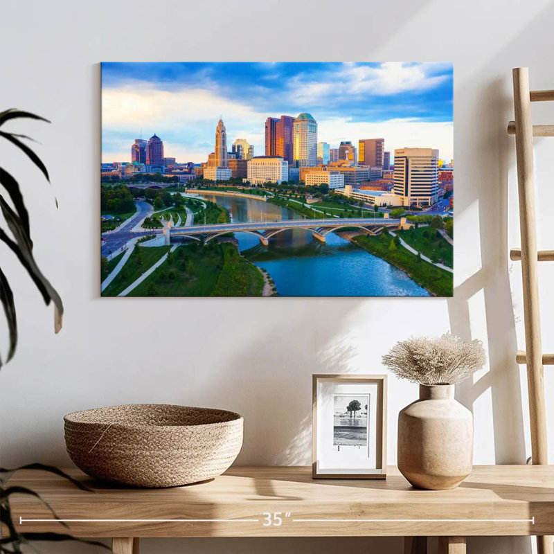 Nicci Downtown Columbus View, H 16 po x l 24 po