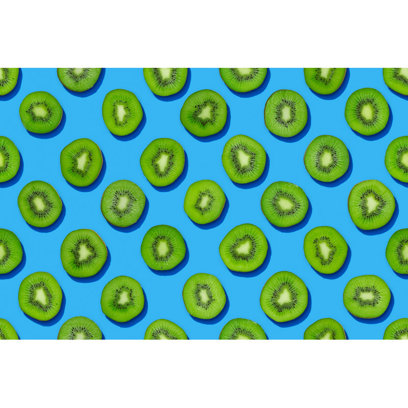 Seamless kiwi pattern 1 Piece Wrapped Canvas Wall Art, 61cm H x 91cm W