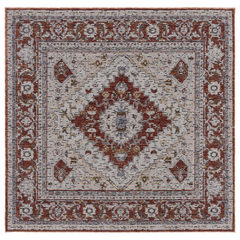 Sierra Performance Oriental Rug, Square 6'