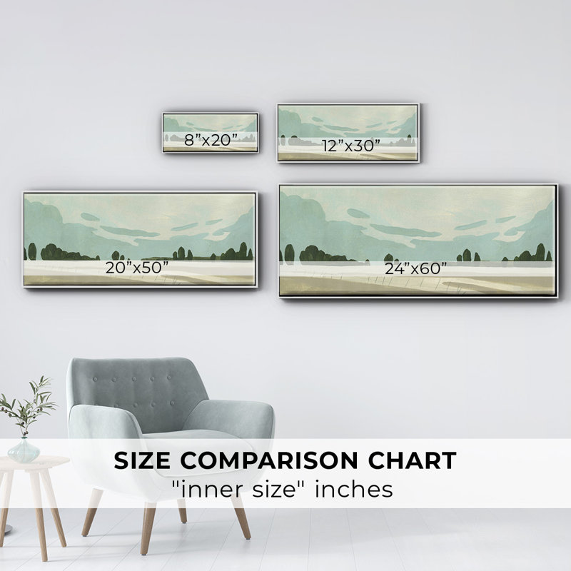 " Farmland Study III ", White, 8" H x 20" W x 1.5" D