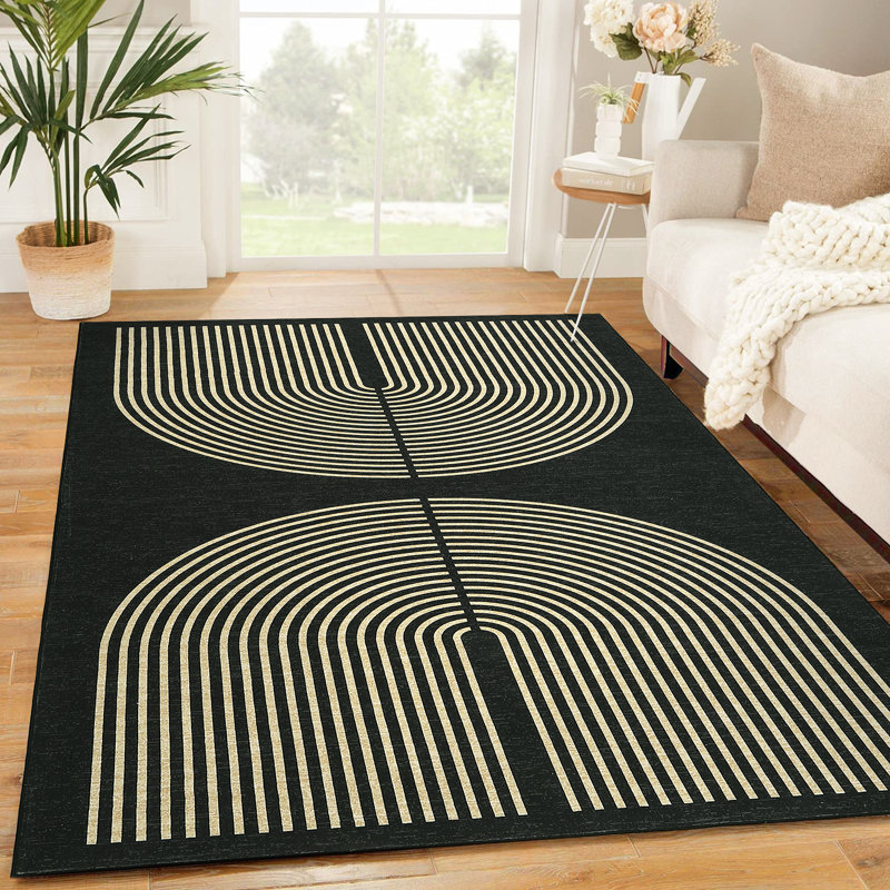 Modern Geometric Rug, Rectangle 8' x 10'