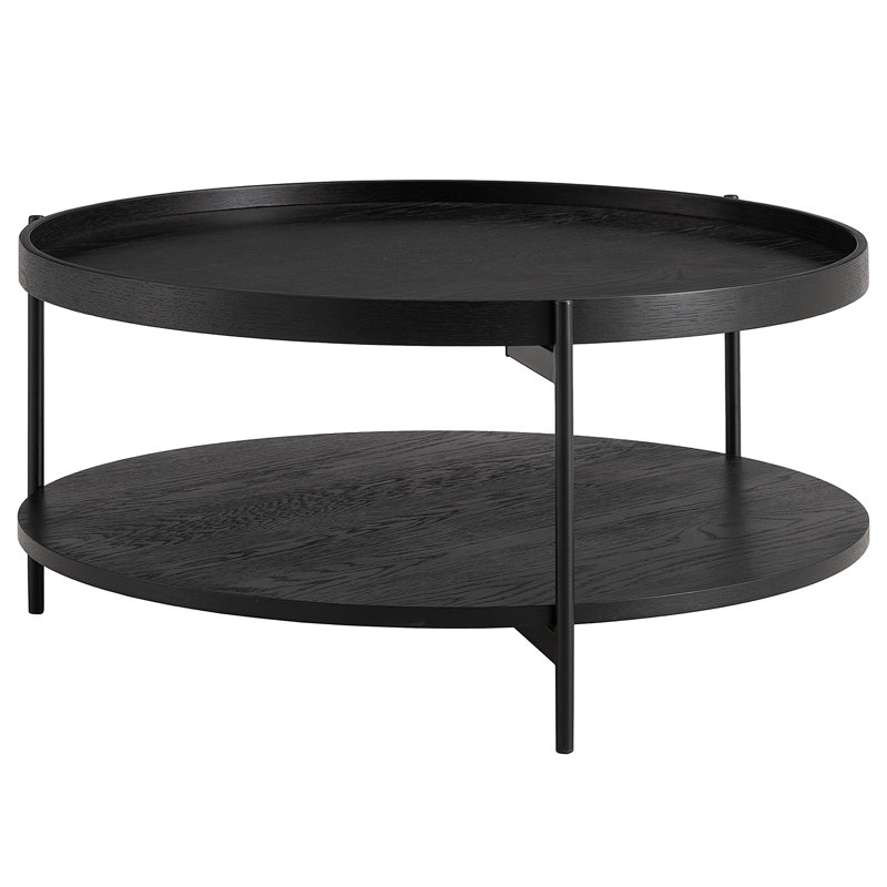 Coffee Table, Oak Black