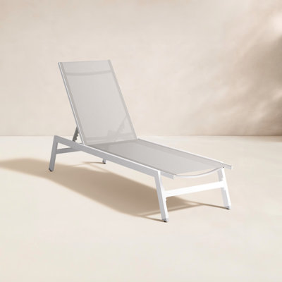 Yves 23" Patio Chaise Lounge