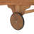 Alvah Outdoor Eucalyptus Wood Chaise Lounge , Cushion Included-1286157972