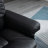 Nelsa Faux Leather Swivel Recliner-545778149