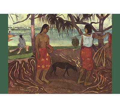 « raro te ouiri » par paul gauguin, reproduction d’art