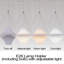 Lustre 20 pouces avec ampoules Creative Ufo