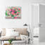 Whirlwind of Blooms I Canvas Abstract Print by Oliver Gal-1704836373-1704836462