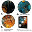Astral Kaleidoscope Collage I - Abstract, reproduction d'art mural_106451-95906329-95906322