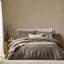 Yard Malton Stripe Cotton Striped Duvet Cover Set with Pillowcases-109079227-109079230