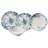 Ashwaq 24 Piece Porcelain Dinnerware Set - Service for 6