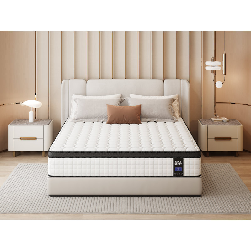 10" Twin Boxed Memory Foam Mattress Medium Firm Soft & Comfortable Sweet Night Hybrid Bed Modern Mattress Outdoorfun, Gift For Children And Parents Halloween Christmas