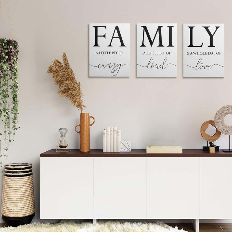 3 Piece Wrapped Canvas Print, 40 cm H x 30 cm W