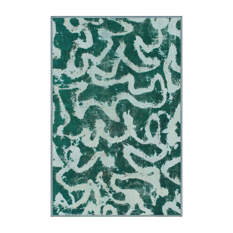 Tapis abstrait moderne 1369, Rectangle 8 pi x 10 pi