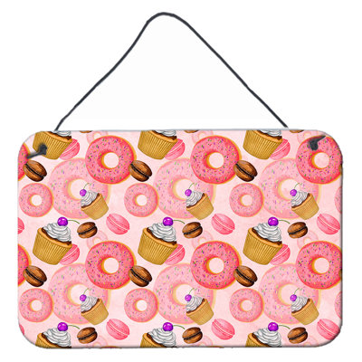 Watercolor Sweet Pastries Wall Décor