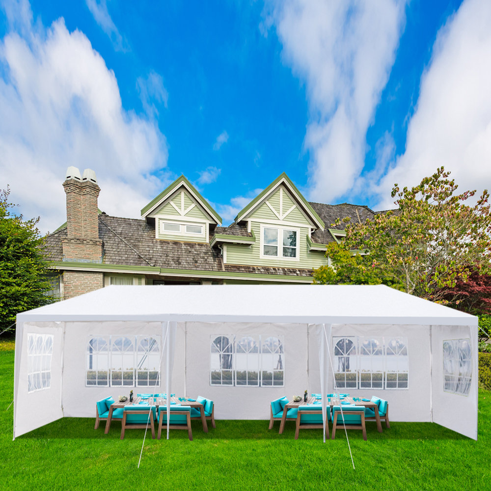 Verkleuren bleek Bestudeer Ktaxon Wedding Tent 30 Ft. W x 10 Ft. D Iron Party Tent & Reviews | Wayfair