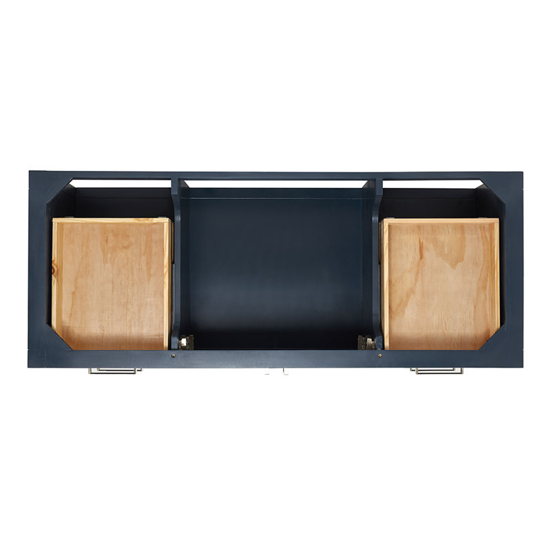 54'' W Single Bathroom Vanity Base, Midnight Blue