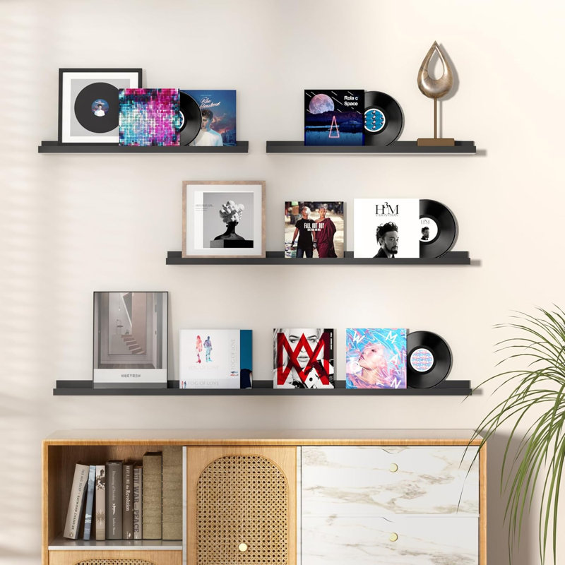 2 Piece Wood Floating Shelf