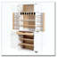 Armoire de cuisine de style campagnard de 78,2 po de hauteur avec 8 tablettes de porte, armoire de rangement avec 4 tablettes réglables, tiroir caché-1238051002