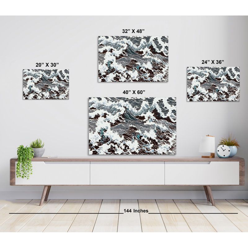 Modern Earth 186, 32" H x 48" W
