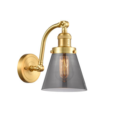 Cone 1 Light Sconce