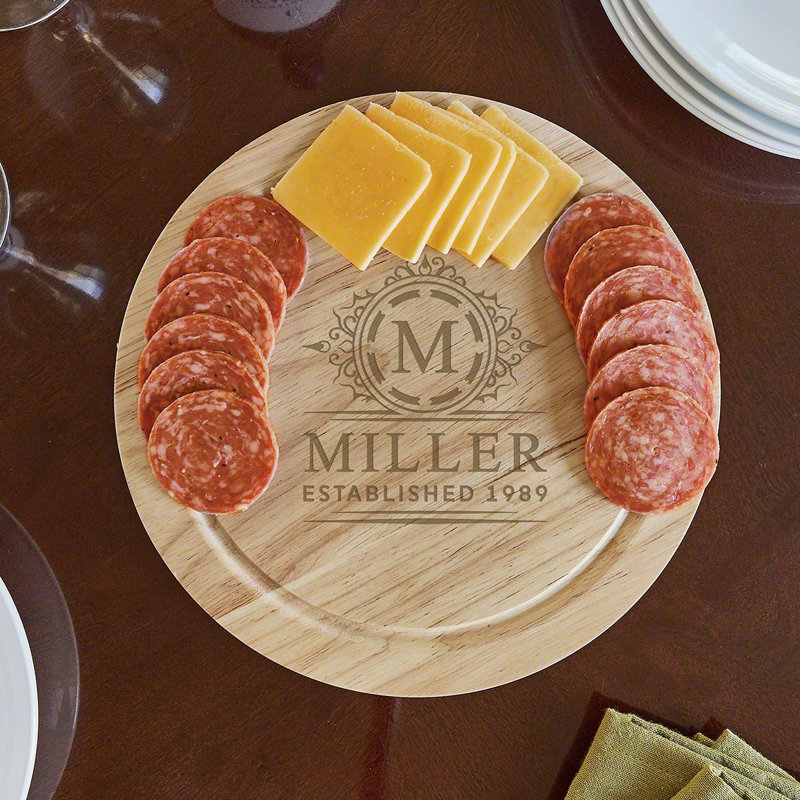 Home Wet Bar Hamilton Wood Cheese Board, Yes