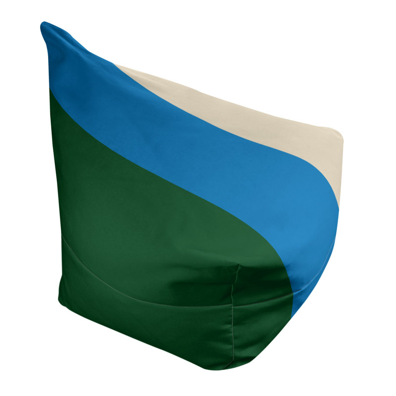 Housse de sac de pois standard Utah, Vert de Good Land / bleu des Grands Lacs / crème, 2 po x 38 po x 42 po