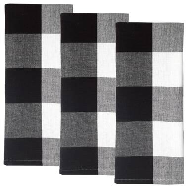 Gracie Oaks Checkered Tea Towel