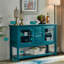 Buffet moderne avec tablettes réglables, buffet avec 2 portes et armoire de vestibule