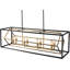 Lustre rectangulaire en métal 8 lumières Guzik-230328374